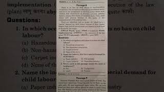 Passage  English 10th class solved  up board Exam [upl. by Airitak]