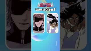 Anime Age Quiz Bleach Edition  Who is Older anime shorts viralshorts [upl. by Ewolram662]