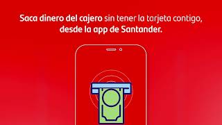 Tip Digital Santander  Retiro de efectivo sin tarjeta [upl. by Hanafee]