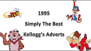 1995 Kelloggs Simply The Best TV Sponsorship Cereal Advert Compilation [upl. by Loma]