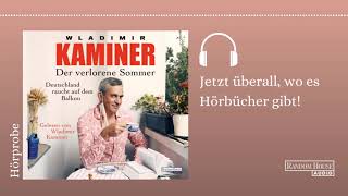 Der verlorene Sommer Deutschland raucht auf dem Balkon Von Wladimir Kaminer Hörprobe [upl. by Dnalevelc]