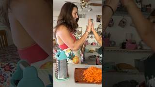 Littles in the kitchen 👨‍🍳 Making Carrot Peanut Ramen for dinner ramen homemadedinnerrecipeeat [upl. by Grethel]