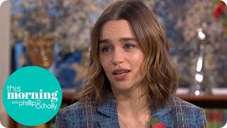 Game of Thrones Emilia Clarke Opens up About Suffering Two Brain Haemorrhages  This Morning [upl. by Ortensia]