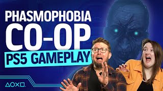 Phasmophobia  PS5 Coop Gameplay [upl. by Cadman760]