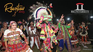 Rasotsav 2023 at RK University  Navratri Celebration  Garba Night at RKU [upl. by Atsirk]