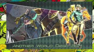 JoJos Bizarre Adventure Eyes of Heaven OST  Another World Diego Brando Battle BGM [upl. by Perkins]