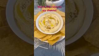 Say hello to the creamiest easiest homemade hummus HummusRecipe IrfanaKitchenDiary food shorts [upl. by Anama]