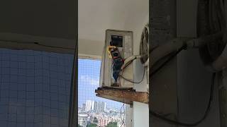 How to change split AC compressor  AC ka compressor ghar kaise change Karen [upl. by Wilkens]