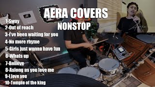 NONSTOP AERA COVERS POP SONG [upl. by Enelyaj]