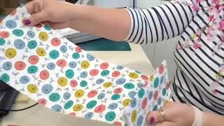 sewingtube  A craft fair quick make  One piece purse project [upl. by Narra]