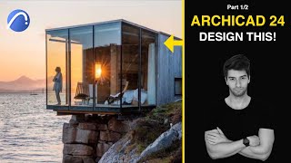 ArchiCAD 24 Design Tutorial Part 1  2021  David Tomic [upl. by Darwen]