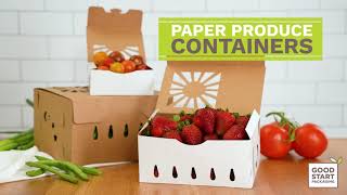 Paper Produce Containers [upl. by Alejandro]