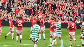 Wayne Rooney Free Kick Vs Celtic Legends  Manchester United Legends Vs Celtic Legends  Goal [upl. by Nihcas]