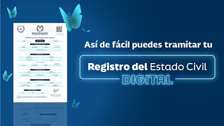 ¡Así de fácil puedes tramitar tu Registro Civil Digital [upl. by Leile]