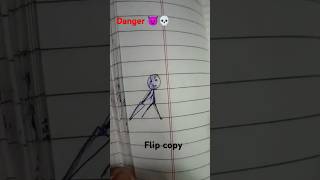 Stickman fight 😈flipbook animation stop motion shots [upl. by Nitreb]