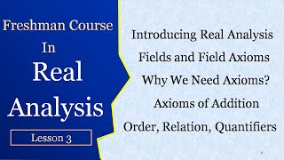 Real analysis  What is real analysis  Introduction to real analysis  Real analysis BSc 3rd year [upl. by Sabelle]