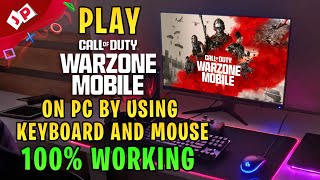 PLAY COD WARZONE MOBILE ON PC amp LAPTOP  100 WORKING [upl. by Renwick809]