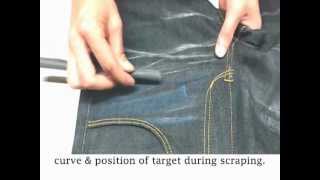 NIMES DENIMing 8216 Style Jeans  Whisker amp Handsand DIY Tutorial [upl. by Myrvyn]