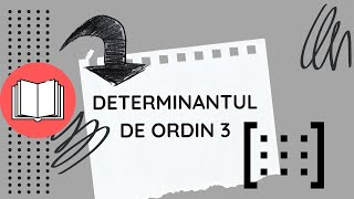 Determinantul de Ordin 3 [upl. by Etnuaed]