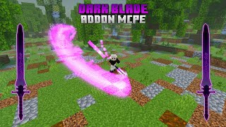 Dark Blade  Addon MCPE 121 [upl. by Mcgill]