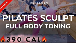 50min FULL BODY PILATES inspired workout  TONE STRETCH LEAN OUT Ultimate Flexibility amp Strength [upl. by Lynne363]