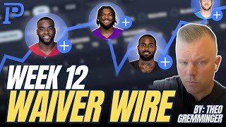 Week 12 Waiver Wire Top 10 MustAdds Deep Sleepers Streamers amp Bye Week Strategy [upl. by Eniamert911]