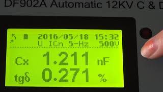 12KV Capacitance amp Dissipation Factor Test Set [upl. by Eadwine530]