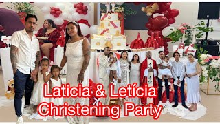 Laticia amp Letícia Christening Party  Peterborough 27072024 [upl. by Eizeerb]