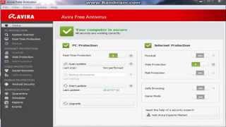 Demonstracja 3 najlepszych darmowych antywirusów 2 Avira Free Antivirus 2013 [upl. by Edaj]