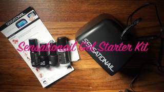 Sensationail Gel Starter Kit Tutorial [upl. by Florencia]