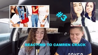 REACTING TO CAMREN CRACKHUMOR 3 [upl. by Kellby]