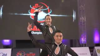 Andres amp Nicolas 1st PlaceMen World Salsa Championship 2016 [upl. by Arykahs]