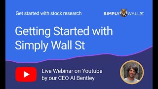 Getting Started with Researching Stocks on Simply Wall St [upl. by Nedyarb863]