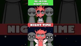 New Update Sprunki REJOYED 😈 NIGHT TIME 🌚 VS Sprunki NIGHT TIME 🌙 [upl. by Erbua]