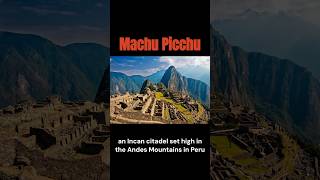 Machu Picchu Unveiling the Lost City of the Incas machupicchu lostcity hindi history facts [upl. by Whiting873]