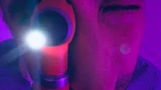 ASMR Doctor Whispers during your closeup Medical Examination 5 illuminated tests [upl. by Cawley834]