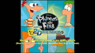 Phineas and FerbPerry the Platypus Extended LyricsHD [upl. by Yesrod543]