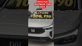 NOVO FIAT FASTBACK T200 2024 PCDshorts [upl. by Neltiac]