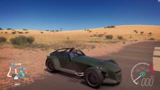 2013 Donkervoort D8 GTO  Speed Jump Crash Test  Forza Horizon 3  1440p 60fps [upl. by Suinuj]