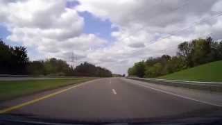 Driving from Downtown Cincinnati to Downtown Louisville KY [upl. by Tatiania]