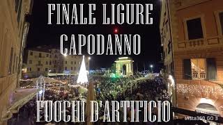 FINALE LIGURE CAPODANNO 2024 FUOCHI DARTIFICIO [upl. by Autum]