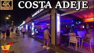 TENERIFE  COSTA ADEJE  Observing the Nightlife 🌙 Night Walk ● August 2023 [upl. by Gusta]