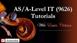 ASA Level IT 9626 paper 2 October November 2017 Database Part 1 [upl. by Nalyad866]