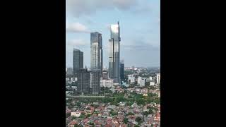 2 Gedung Pencakar Langit Tertinggi Indonesia 2023 Autograph Tower dan Luminary Tower Jakarta [upl. by Johm]