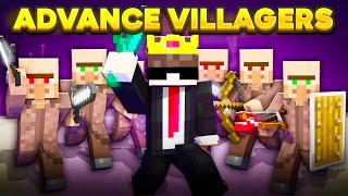 I Made Villagers Beat Minecraft For Me [upl. by Alodie865]