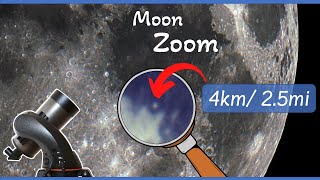 Moon Zoom 3X vs 5X Barlow Lens Test with Celestron Maksutov Telescope  ADC Magic [upl. by Oflodur]