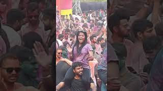 Best Holi Celebration  Pune Color Festival  Bhangra Mundian to bach ke rahi  Punjabi MC [upl. by Needan]