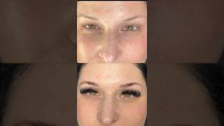 MY BROW LIFT TINT AND SHAPE BEFOREAFTER shorts eyebrowtutorial browtint browlifting [upl. by Llebasi]