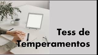 Tess psicólogo de Temperamentos Sanguíneo Colérico Melancólico Flemático [upl. by Yruam]