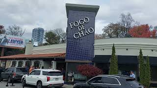 Lunch at Fogo de Chao Brazilian Steakhouse in Buckhead Atlanta [upl. by Doowyah]